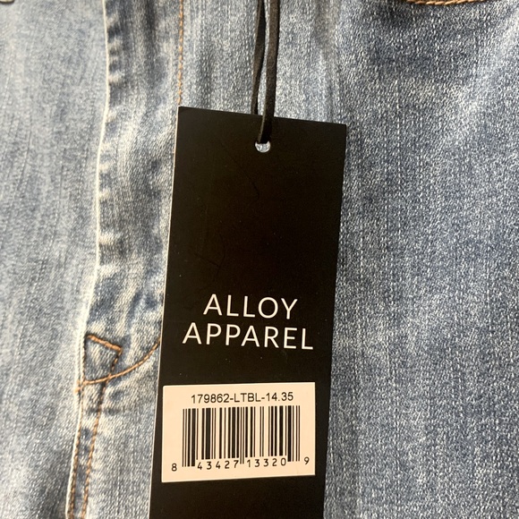 Alloy Apperal Tall And Fierce Skinny Raw Edge Jeans - Picture 8 of 10